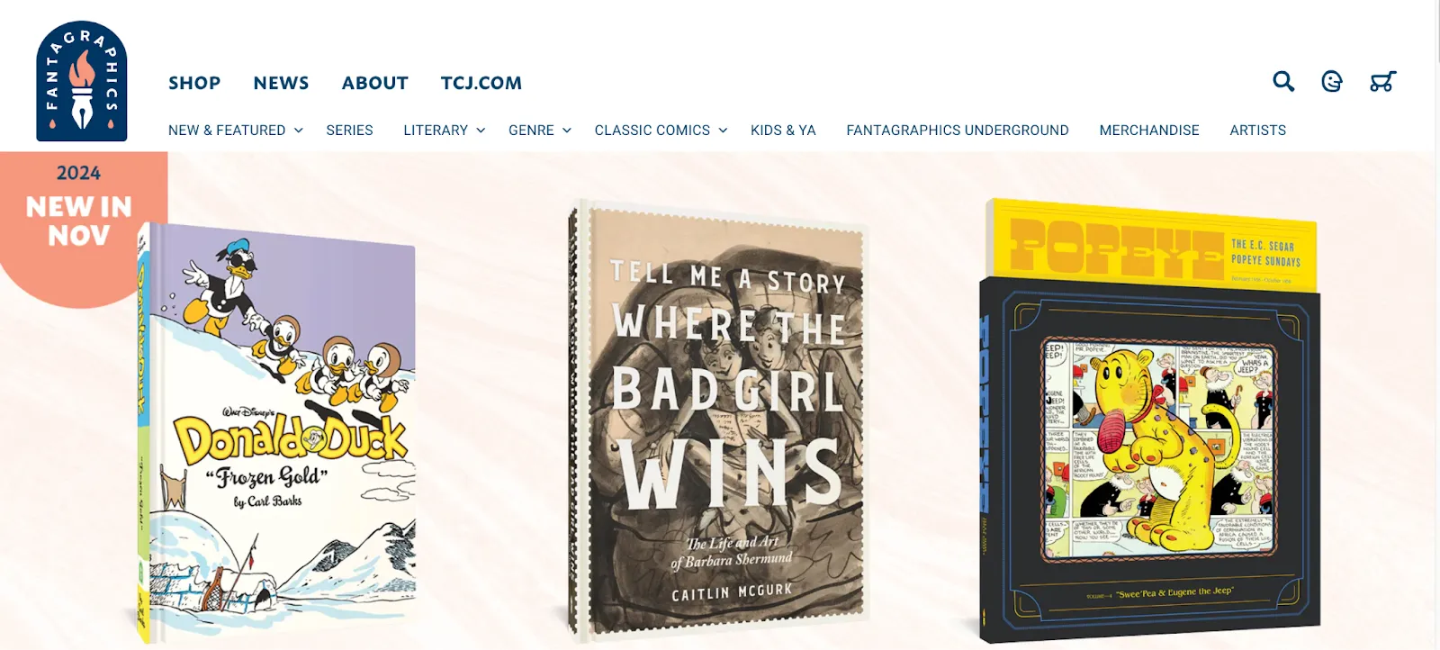 10. Fantagraphics 